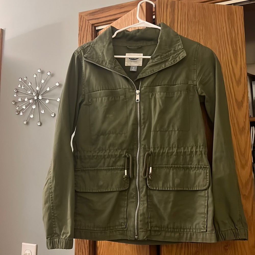 Army green Old Navy jacket